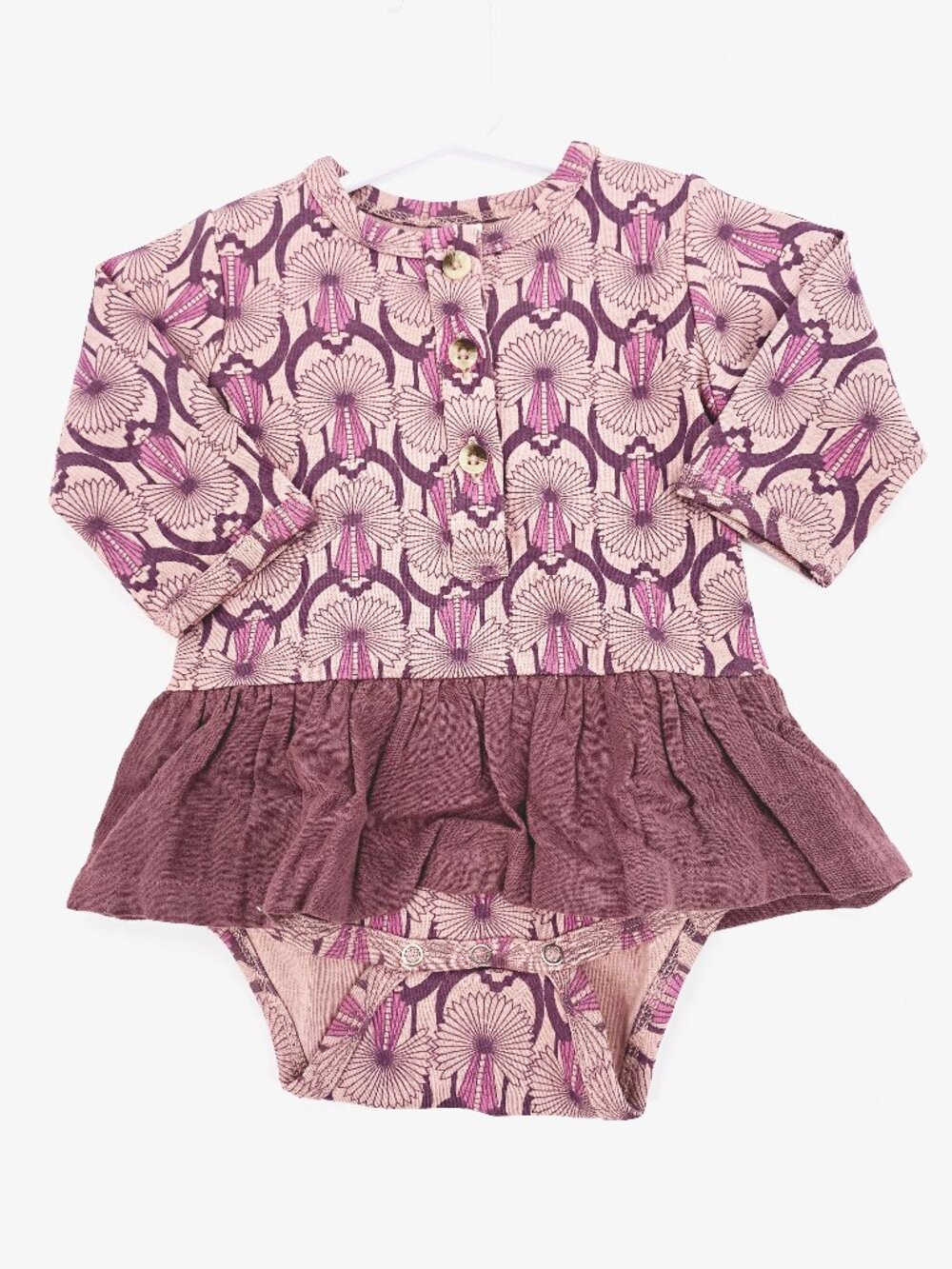 Baby Kate Quinn Organic Cotton Ruffle Skirt Bodysuit